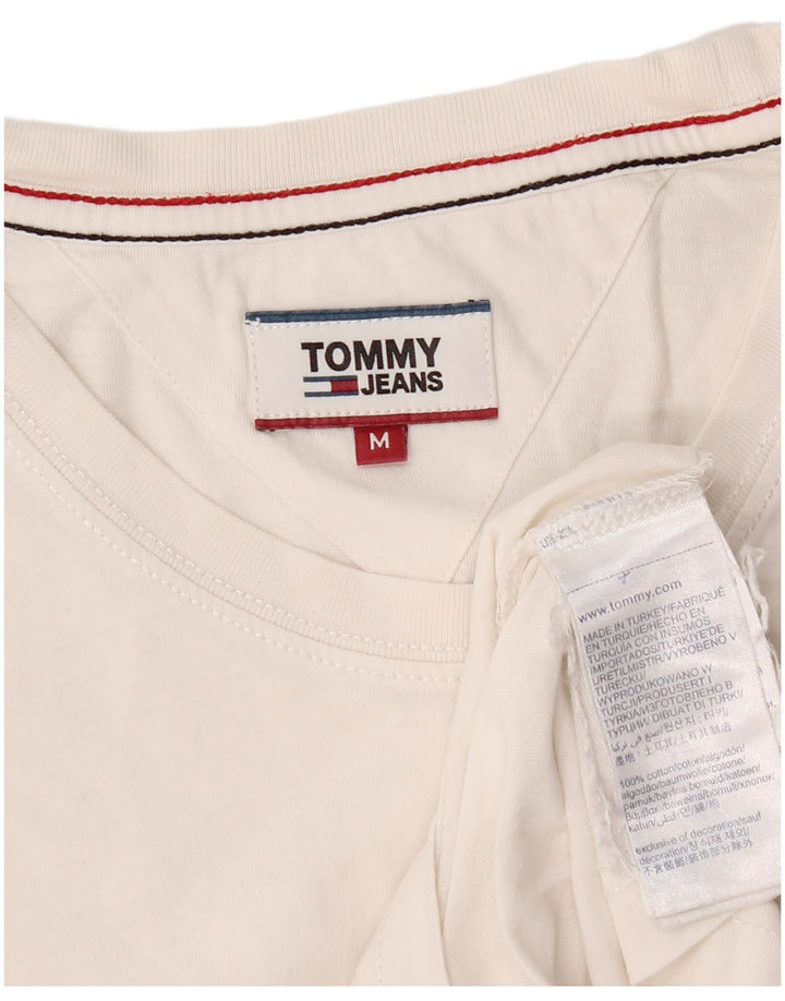 Camiseta Tommy Hilfiger Hombre Top Medium Blanco Algodón