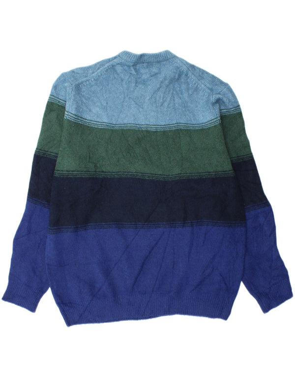 Marks & Spencer Jersey con Cuello Redondo para Hombre XL Rayas Multicolores