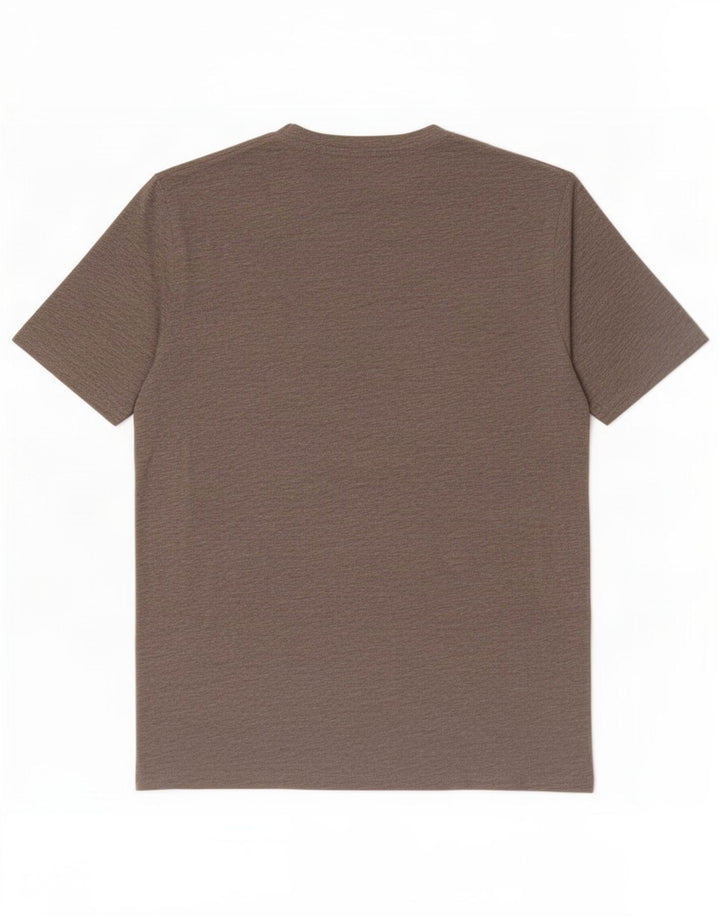 Camiseta Wrangler para hombre Top de algodón moteado gris medio