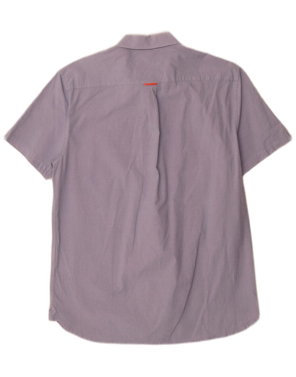 Camisa Superdry De Manga Corta Y Corte Regular Para Hombre Azul Grande