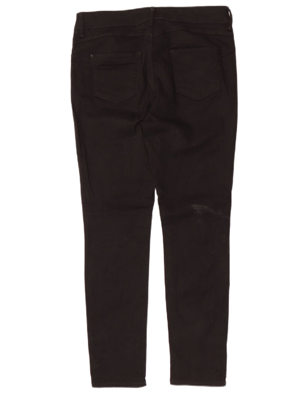 Marks & Spencer Pantalones Casuales Sculpt Lift para Mujer UK 14 Medium W30 L29 Bla