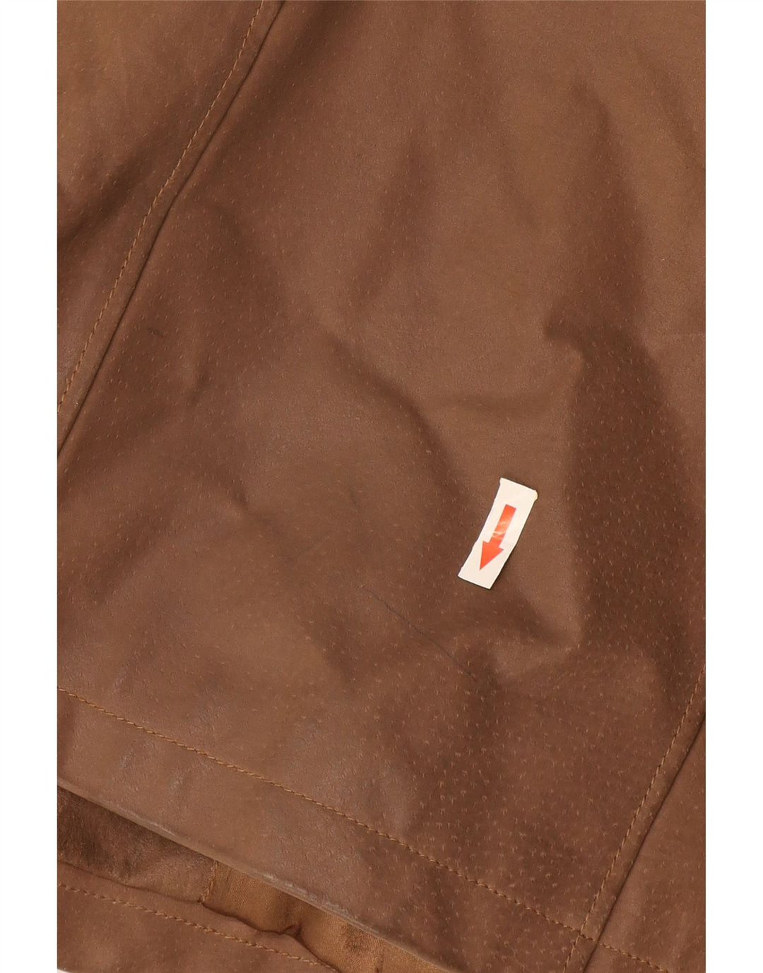 Route 66 Chaqueta de cuero para hombre UK 38 Cuero beige mediano