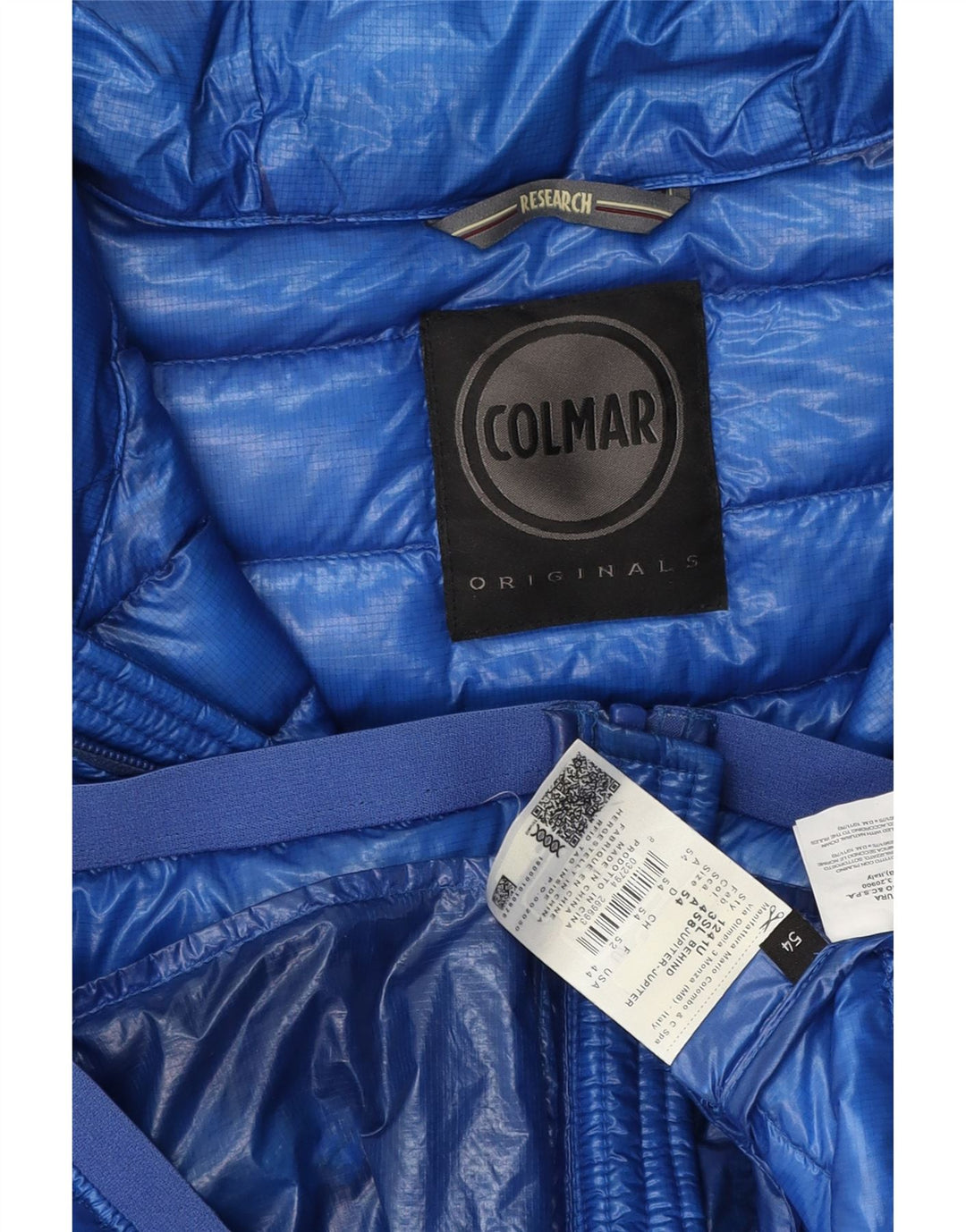 Colmar Chaqueta acolchada con capucha para hombre IT 54 Large Azul Poliéster