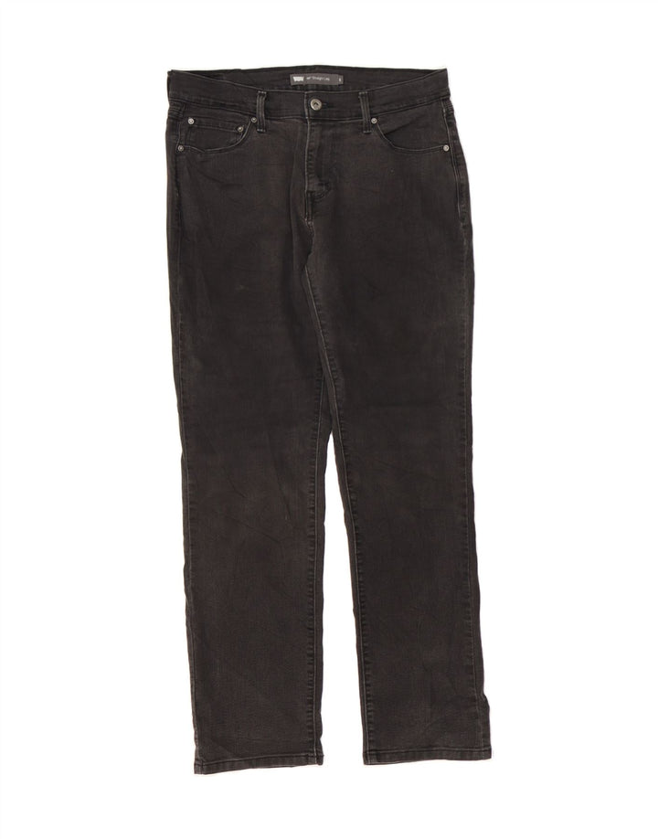 LEVI'S Womens 505 Straight Jeans US 8 Medium W29 L30 Black Cotton Vintage Levi's and Second-Hand Levi's from Messina Hembry 