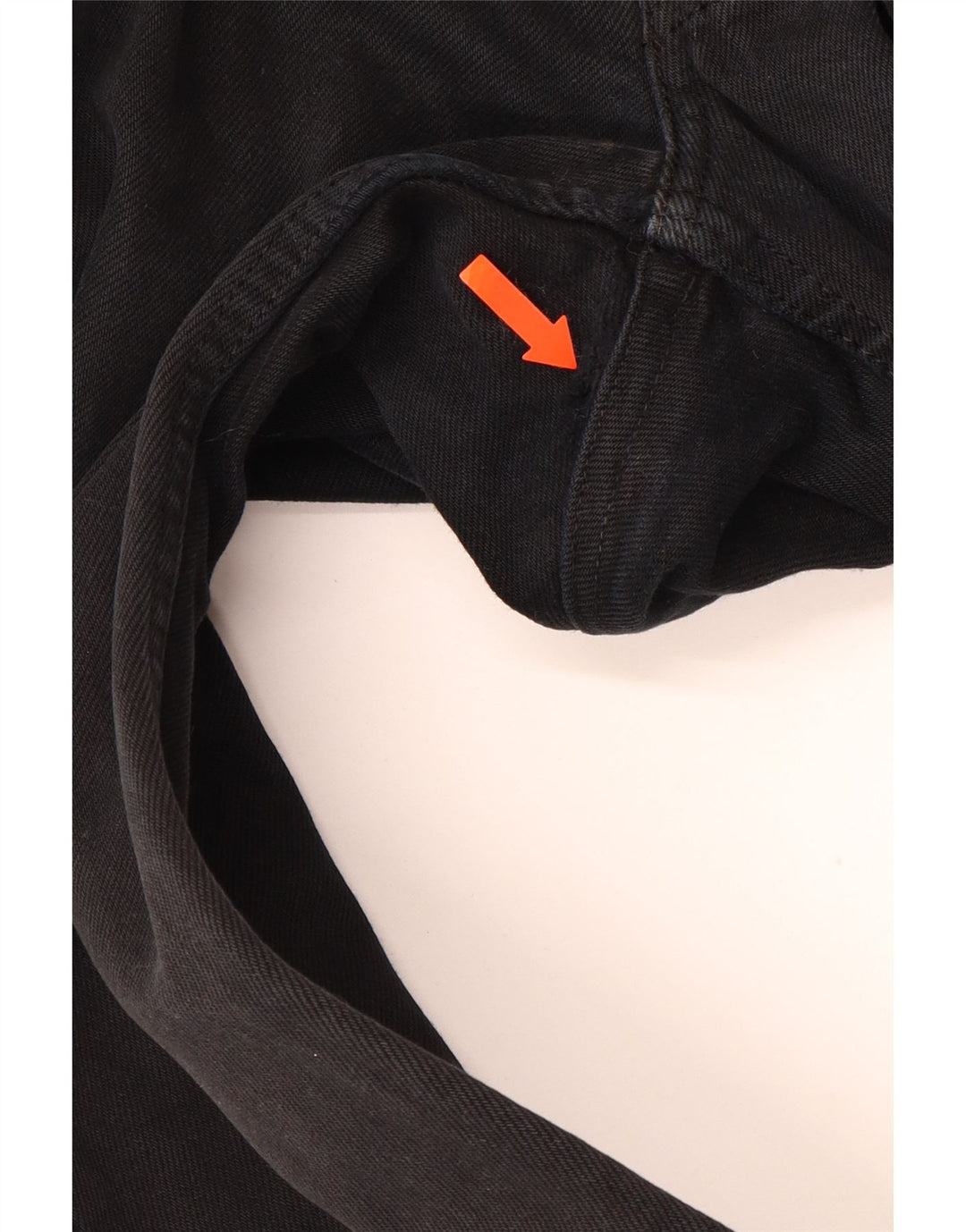 LEVI'S Jeans rectos 501 para hombre W34 L36 Algodón negro