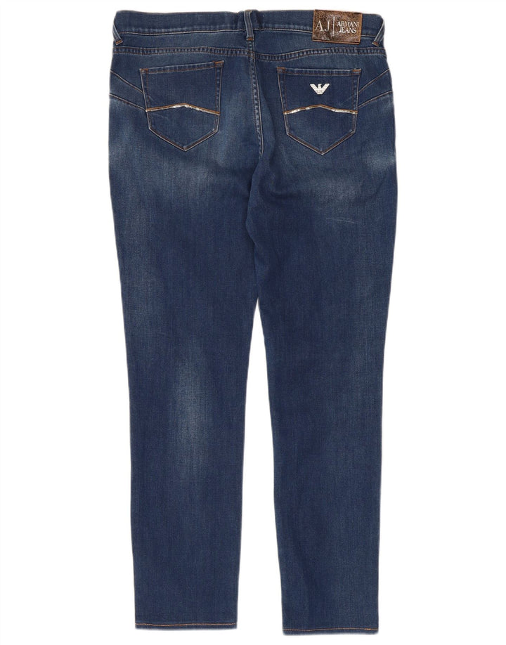 Jeans Armani Mujer Slim W31 L27 Algodón Azul