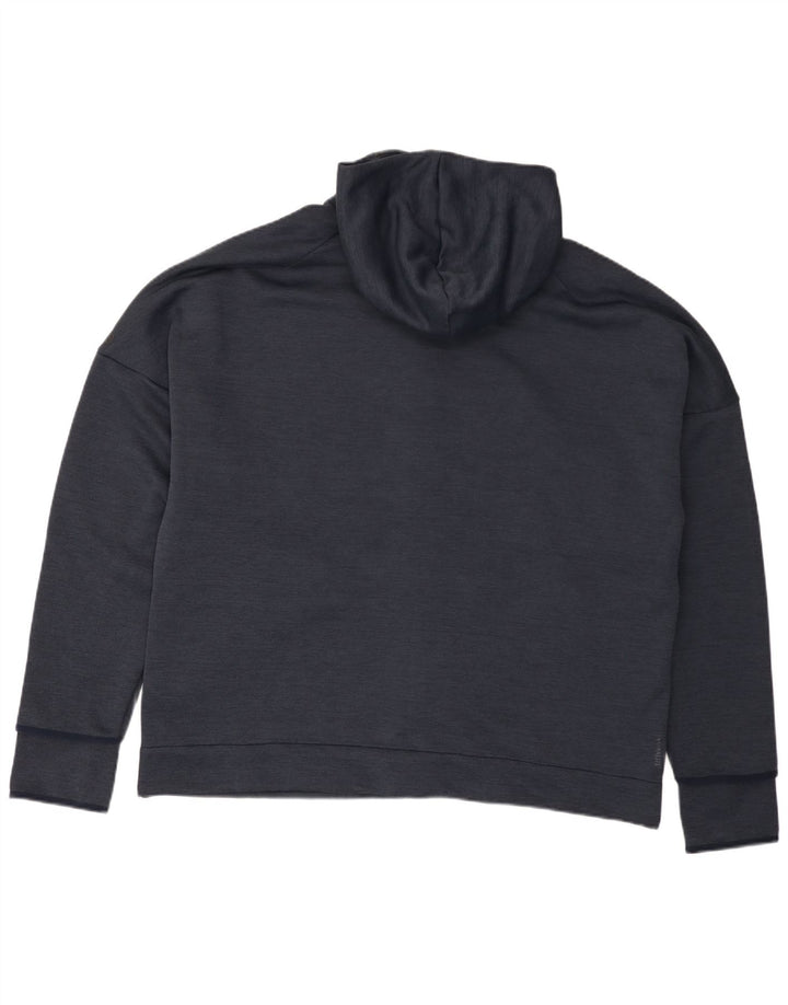 Adidas Sudadera con capucha y cremallera para hombre 2XL Poliéster azul marino