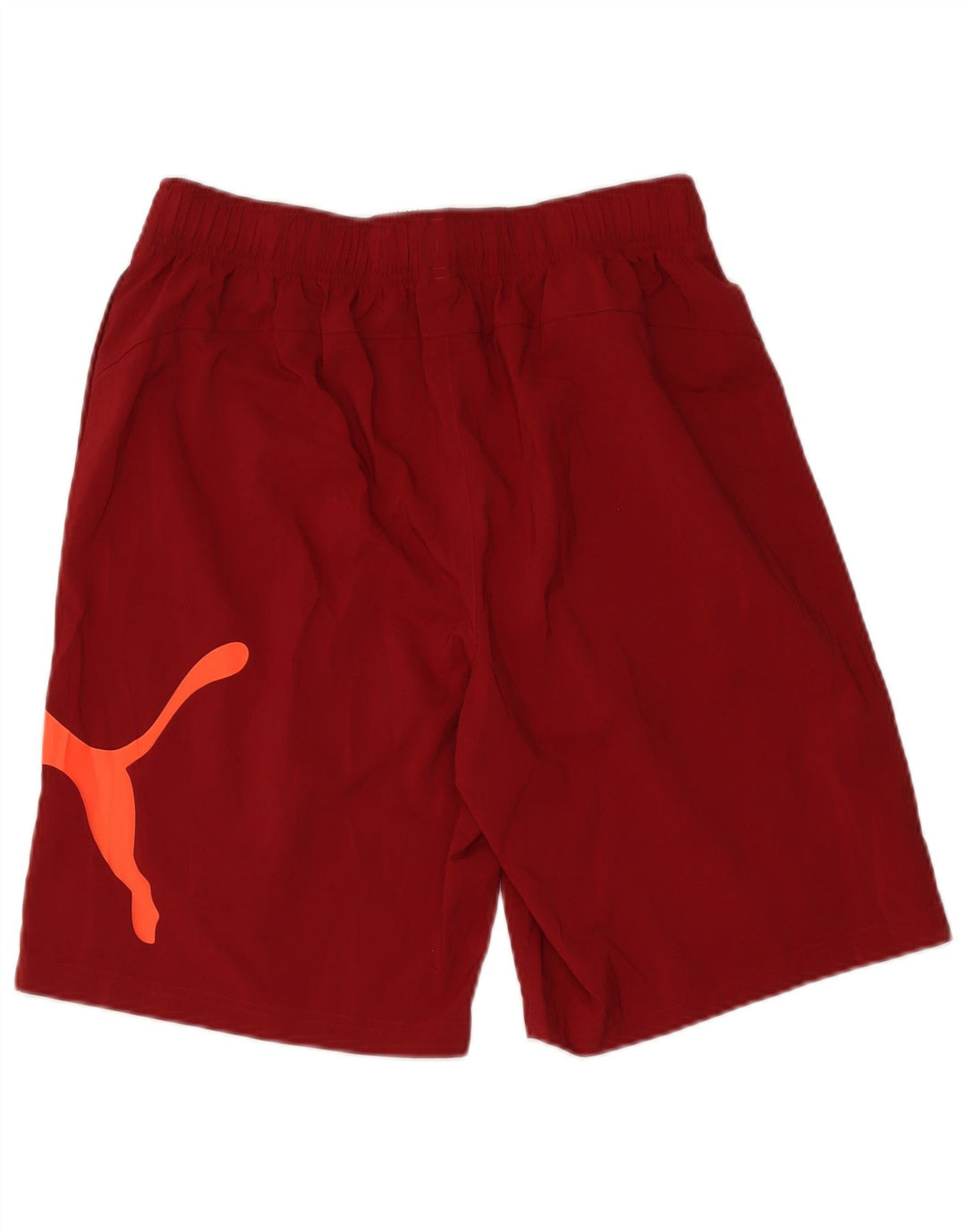 Puma Mens Graphic Sport Shorts Grande Poliéster Borgoña