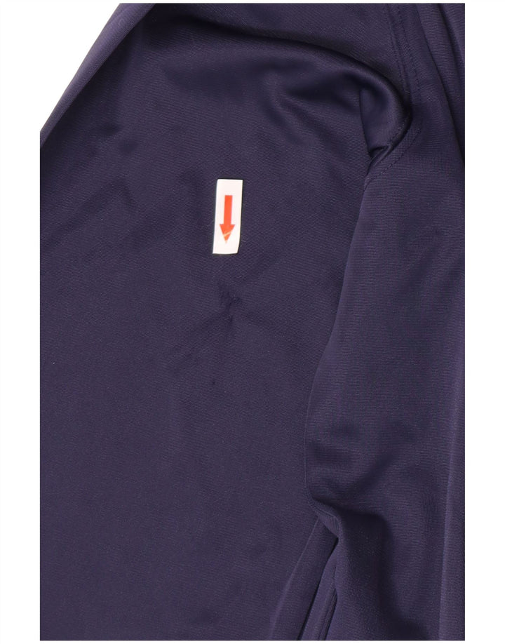 Kappa Mens Chándal Top Chaqueta Grande Azul Marino Poliéster
