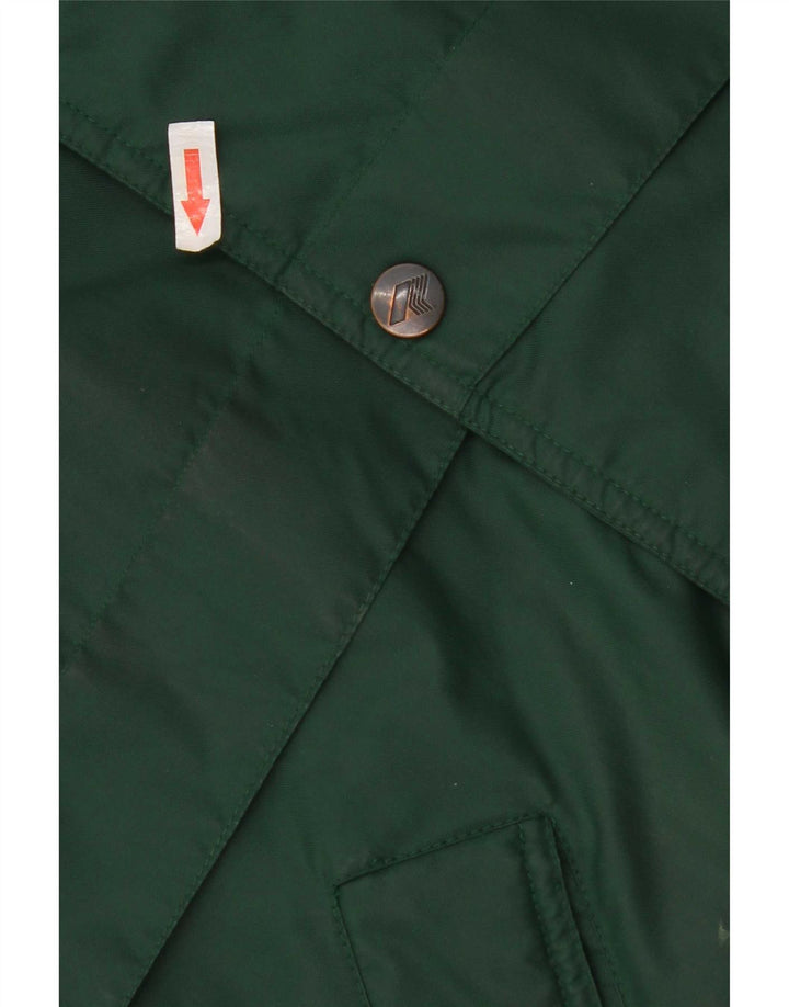 K-Way Chaqueta impermeable holgada para hombre UK 36 Small Verde Poliamida