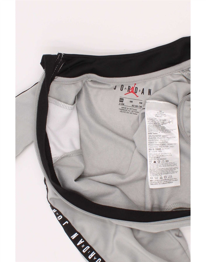 Jordan Mono gráfico para bebé niño 3-6 meses Gris Colorblock Poliéster