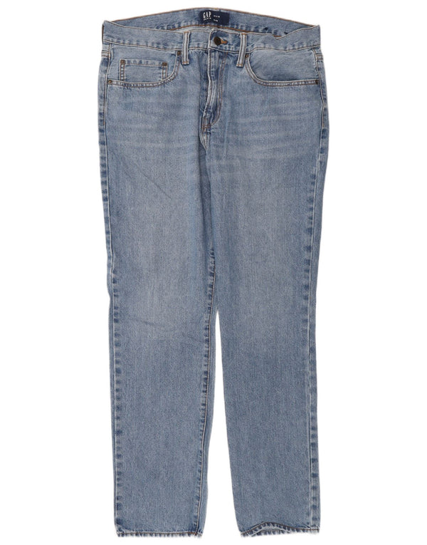 Vaqueros ajustados para hombre Gap W34 L32 Algodón azul