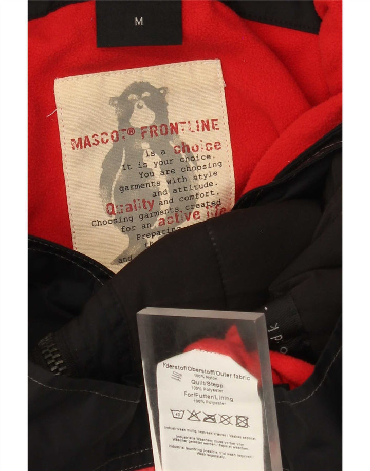 Mascot Frontline Chaqueta utilitaria para hombre UK 38 Medium Black Nylon