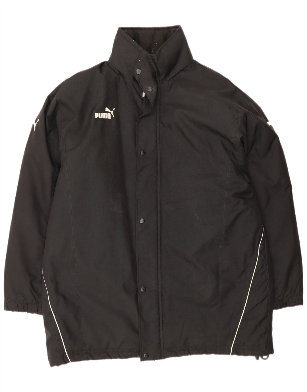 Puma Abrigo acolchado para hombre UK 40 Grande Poliéster negro