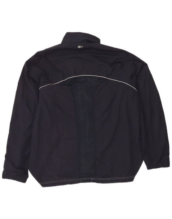 Adidas Mens Climacool Chándal Top Chaqueta Grande Azul Marino Colorblock