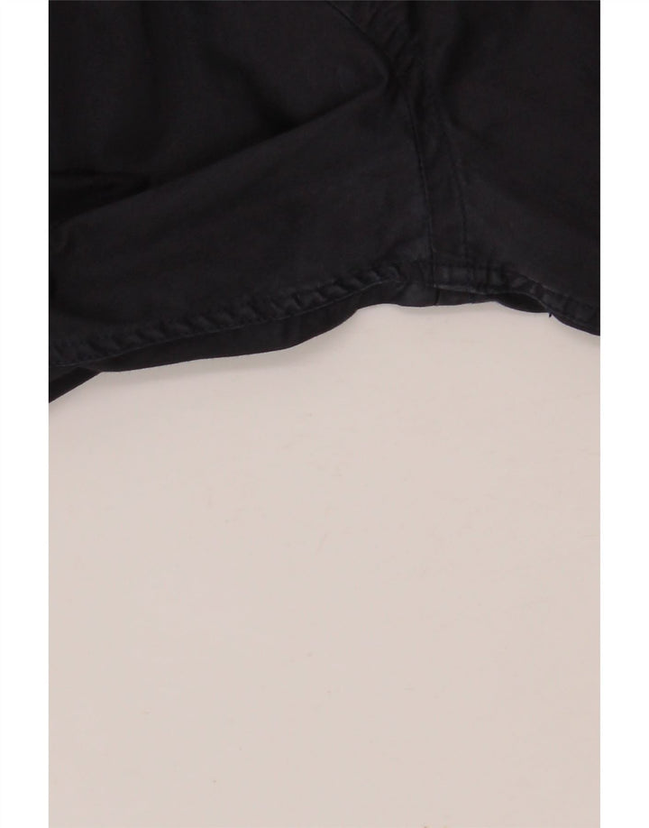 TED BAKER Camisa militar para hombre Talla 4 Grande Azul marino