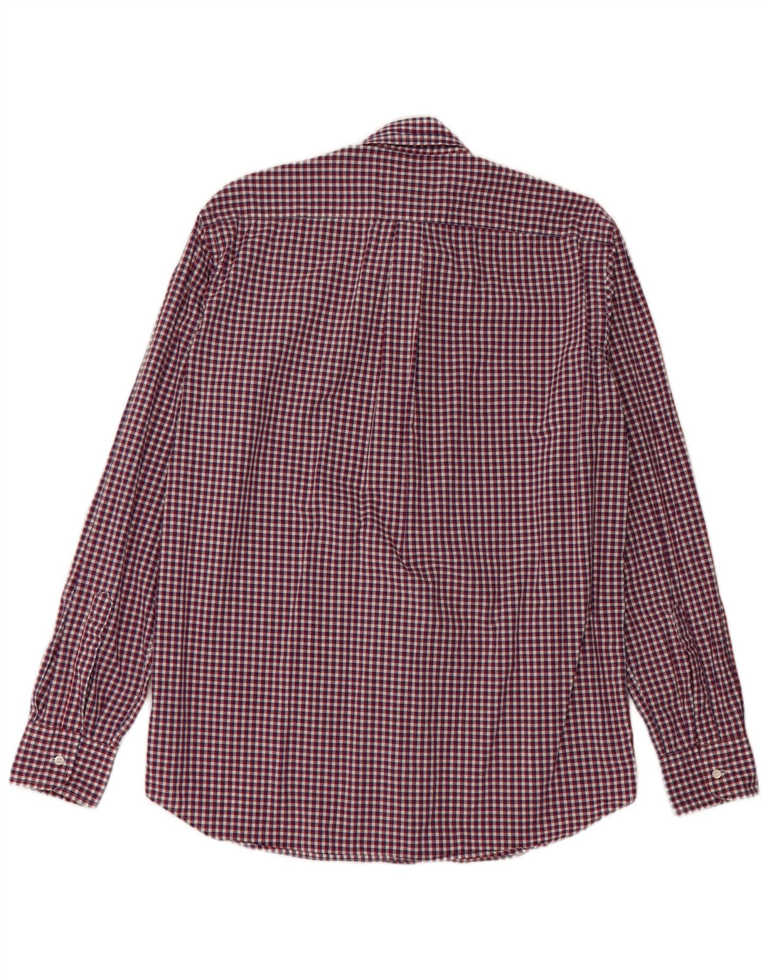 Camisa Aspesi para hombre talla 41 16 algodón a cuadros rojo grande