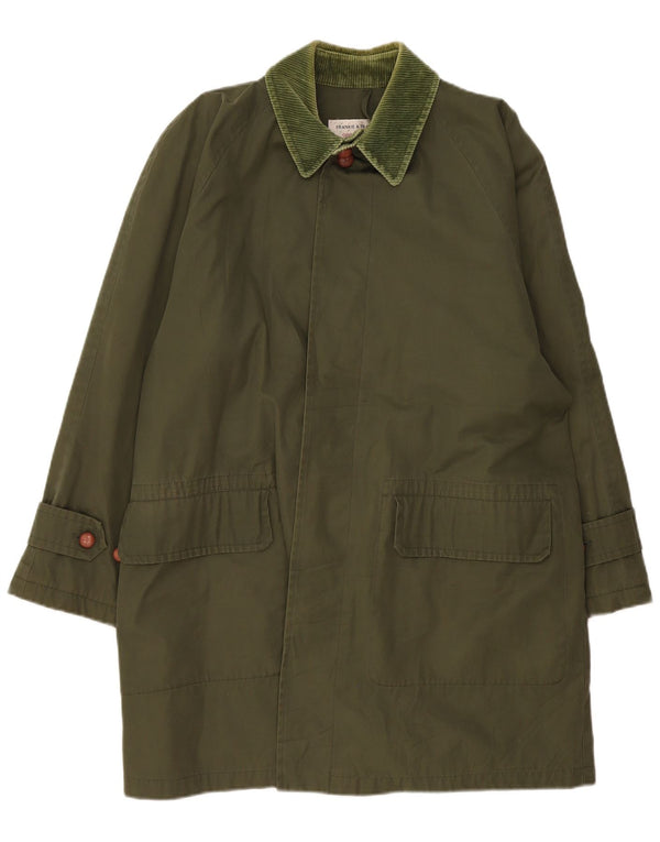 Frankie & Trace Abrigo para hombre IT 46 Small Caqui Poliéster