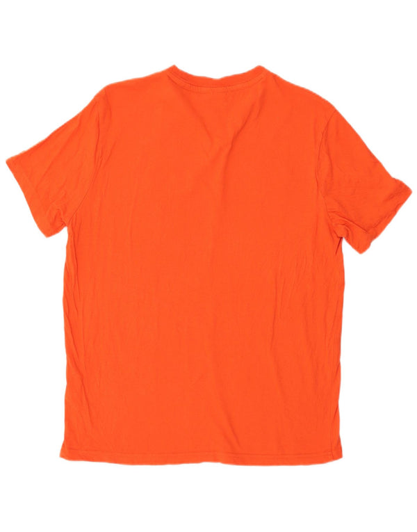 Champion Camiseta gráfica para mujer Top UK 44 Algodón naranja mediano