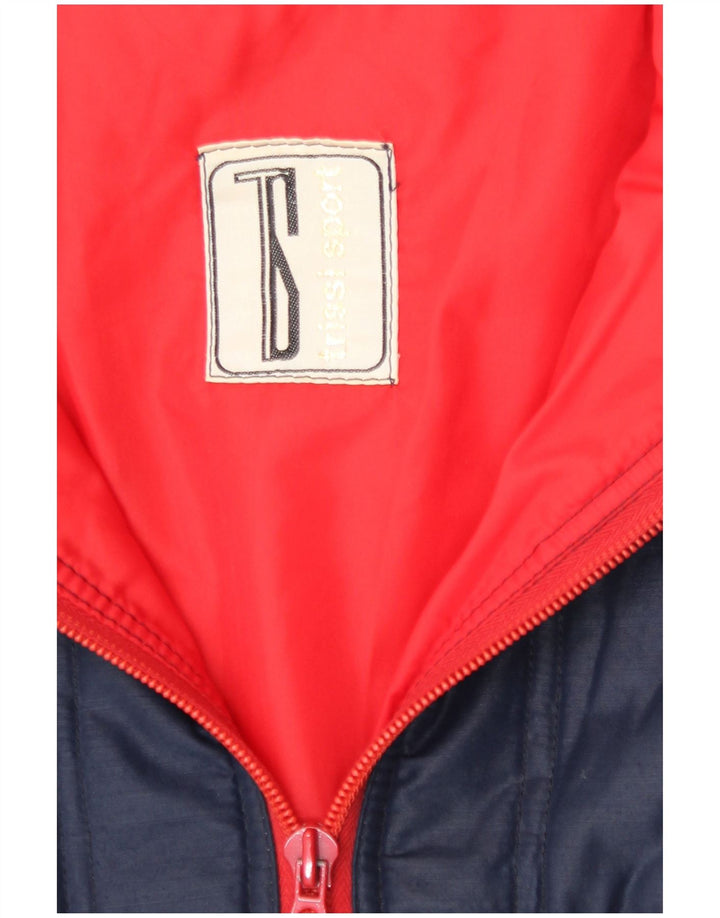 Trissi Chaqueta acolchada para mujer UK 44 Mediana Azul marino