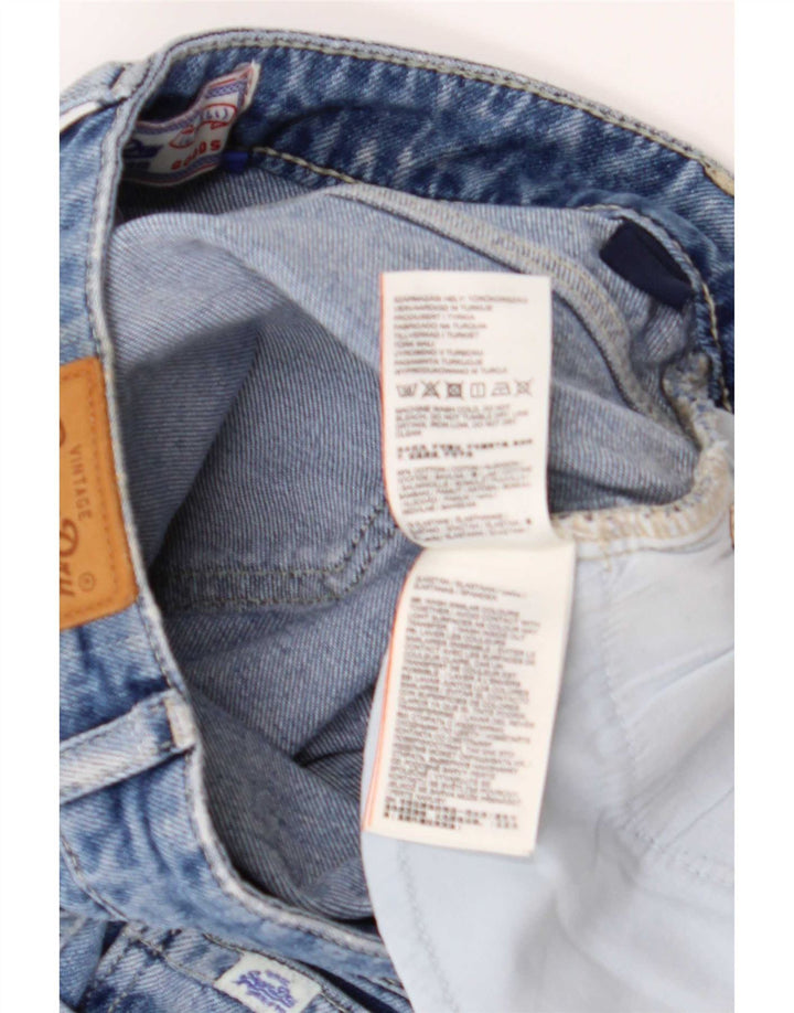 Shorts Vaqueros Superdry Mujer W28 Algodón Azul Medio