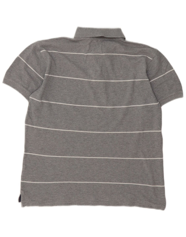 Fila Polo Hombre XS Gris Rayas