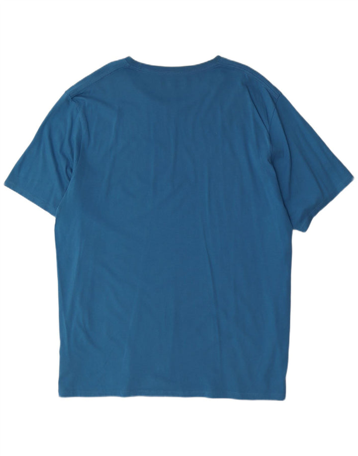 Wrangler Camiseta Hombre Top 2XL Algodón Azul