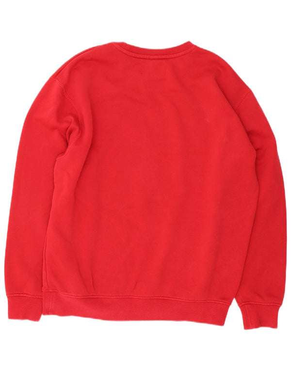 Jordan Hombre Sudadera Jumper Medium Rojo Algodón