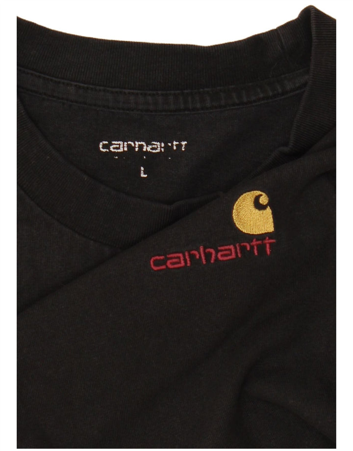 Carhartt - Camiseta para hombre, talla grande, color negro