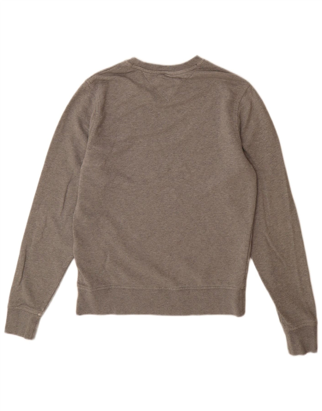 Tommy Hilfiger Hombre Sudadera Jumper Small Gris Moteado Algodón