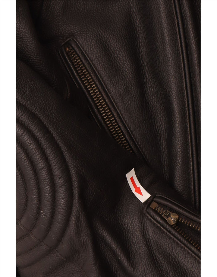 HIGHWAY 1 Chaqueta motera para mujer IT 40 Small Cuero negro