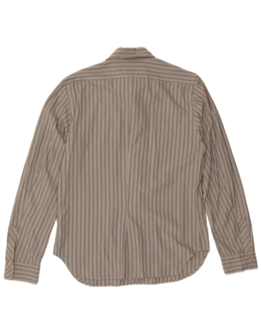 Camisa Diesel Hombre Grande Algodón A Rayas Azul