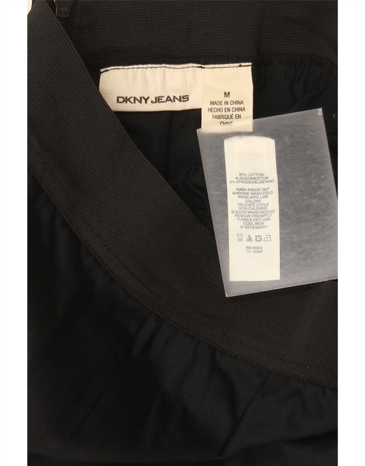 Minifalda Dkny Mujer Mediana W28 Algodón Negro