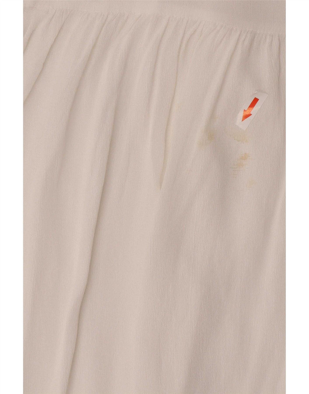 Zara Mujer Camisa Regular Fit Manga Larga UK 40 Medium Blanco