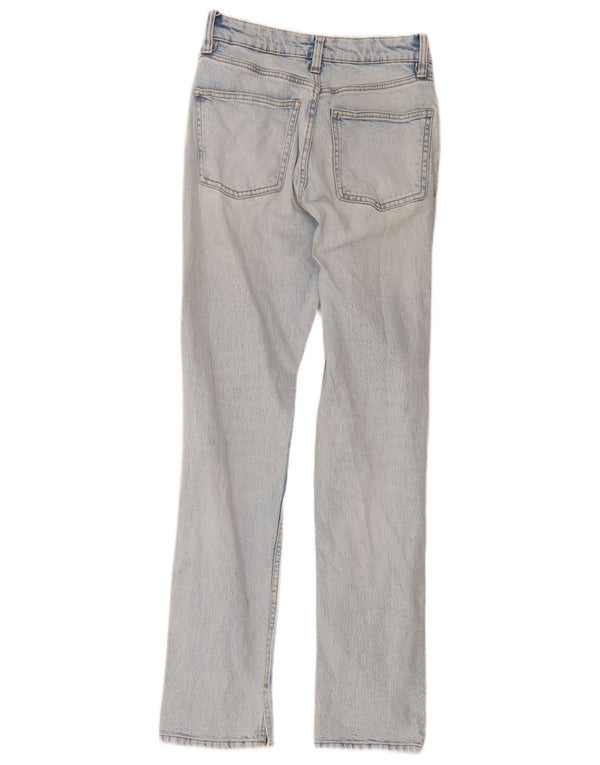 Zara Vaqueros Rectos Mujer EU 36 XS W26 L30 Azul