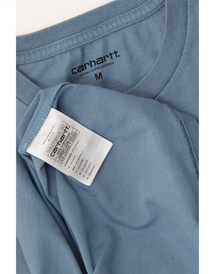 Camiseta Carhartt Hombre Top Azul Medio Algodón
