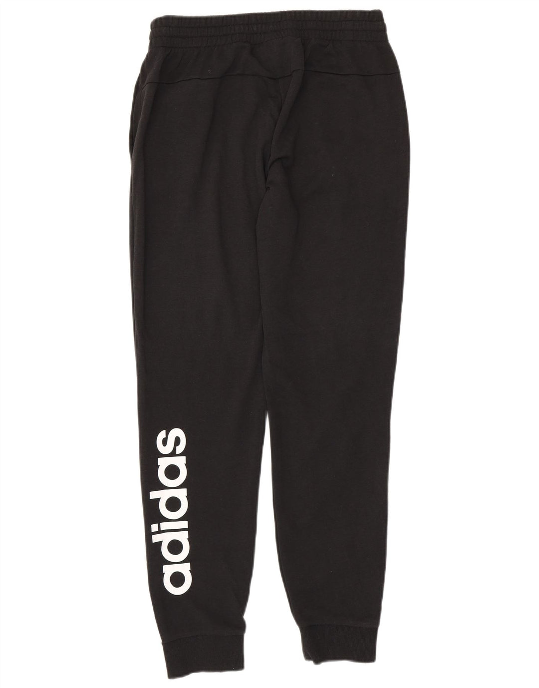 ADIDAS Pantalones de chándal gráficos para mujer Joggers UK 12/14 Mediano Negro