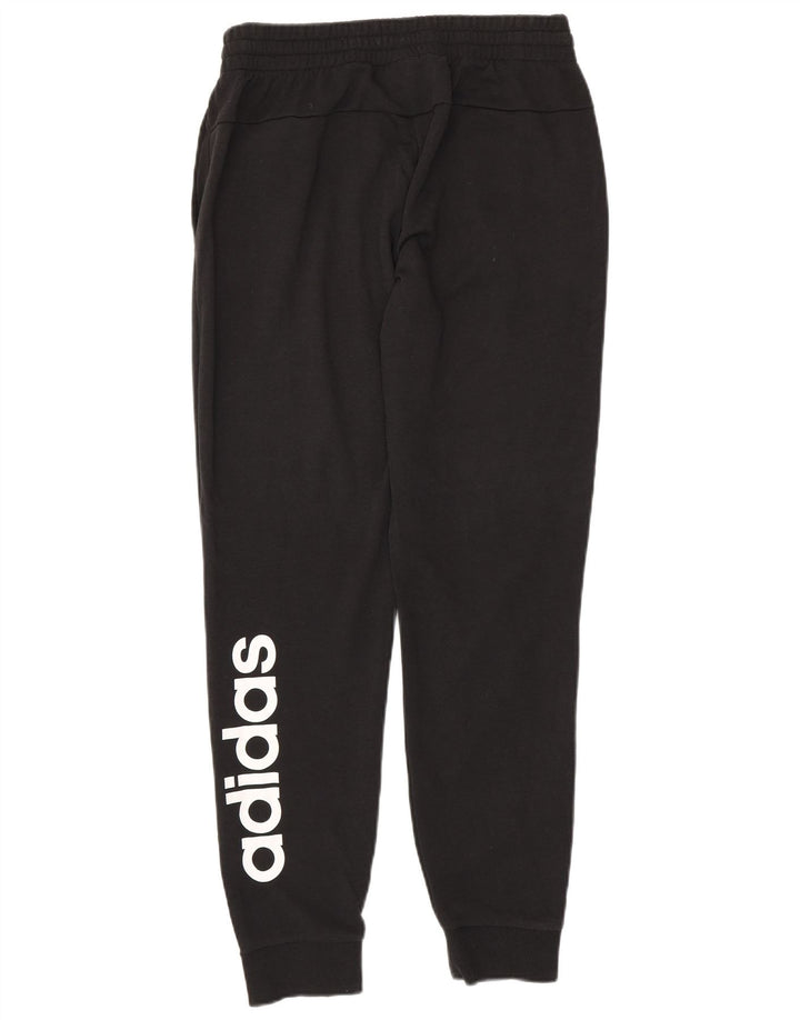 ADIDAS Pantalones de chándal gráficos para mujer Joggers UK 12/14 Mediano Negro