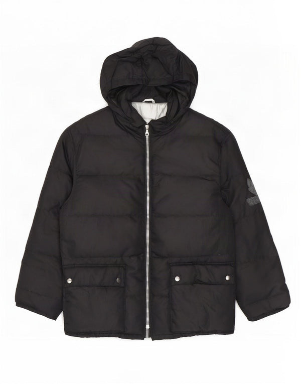 Iceberg Chaqueta acolchada con capucha para hombre IT 50 Large Poliamida negra