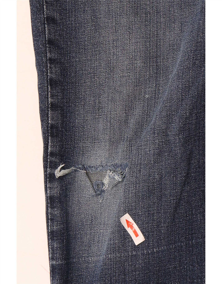 Vaqueros ajustados desgastados para hombre Gap W34 L32 Algodón azul