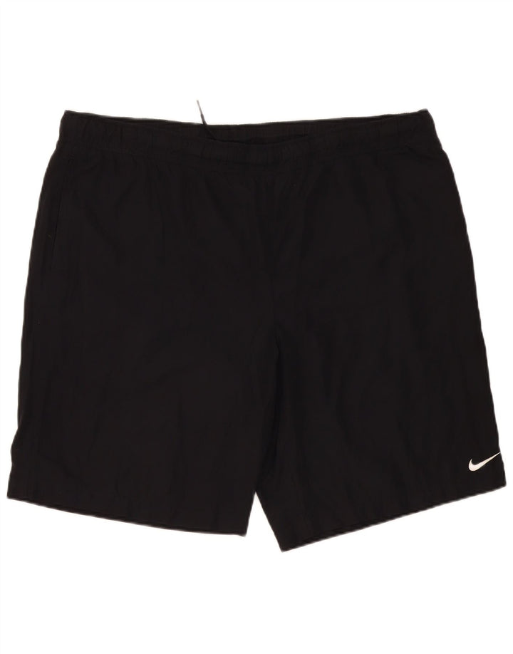 Pantalones cortos deportivos Nike para hombre XL Poliéster negro