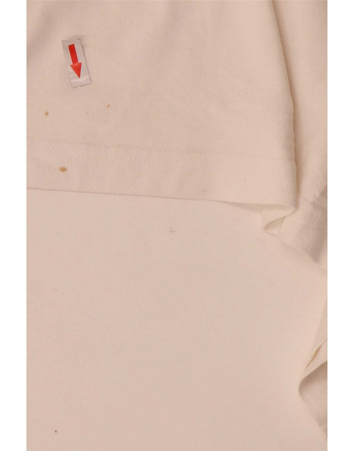 Fila Camiseta gráfica regular para hombre IT 58 2XL Algodón blanco
