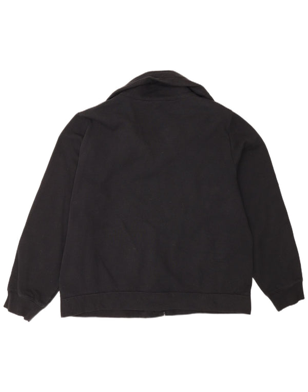 Champion Chaqueta de chándal gráfica para mujer UK 22 3XL Algodón negro