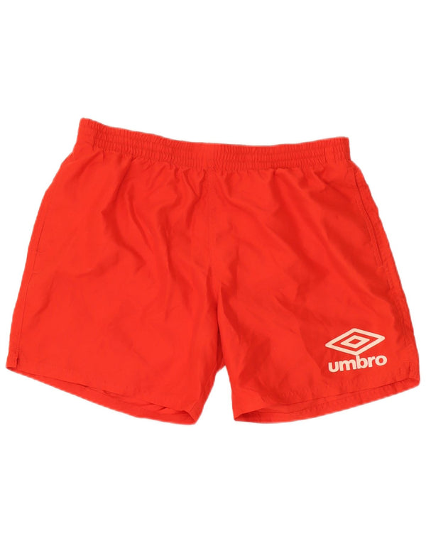 Pantalones cortos deportivos Umbro para mujer 2XL Rojo