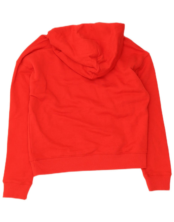 Tommy Hilfiger Jersey con capucha extragrande para mujer UK 6 XS Algodón rojo