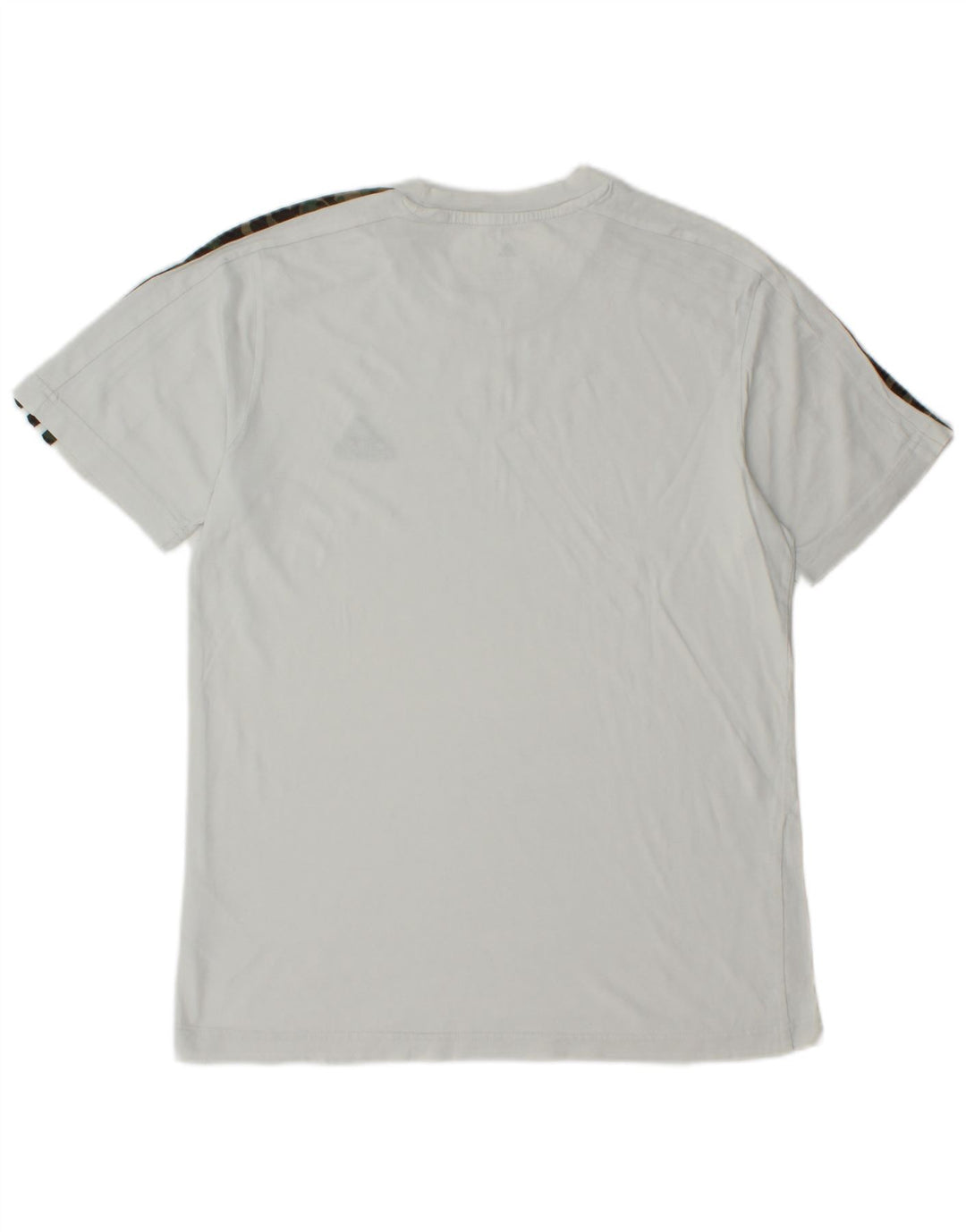 Adidas Hombre Camiseta Top Small Blanco Algodón