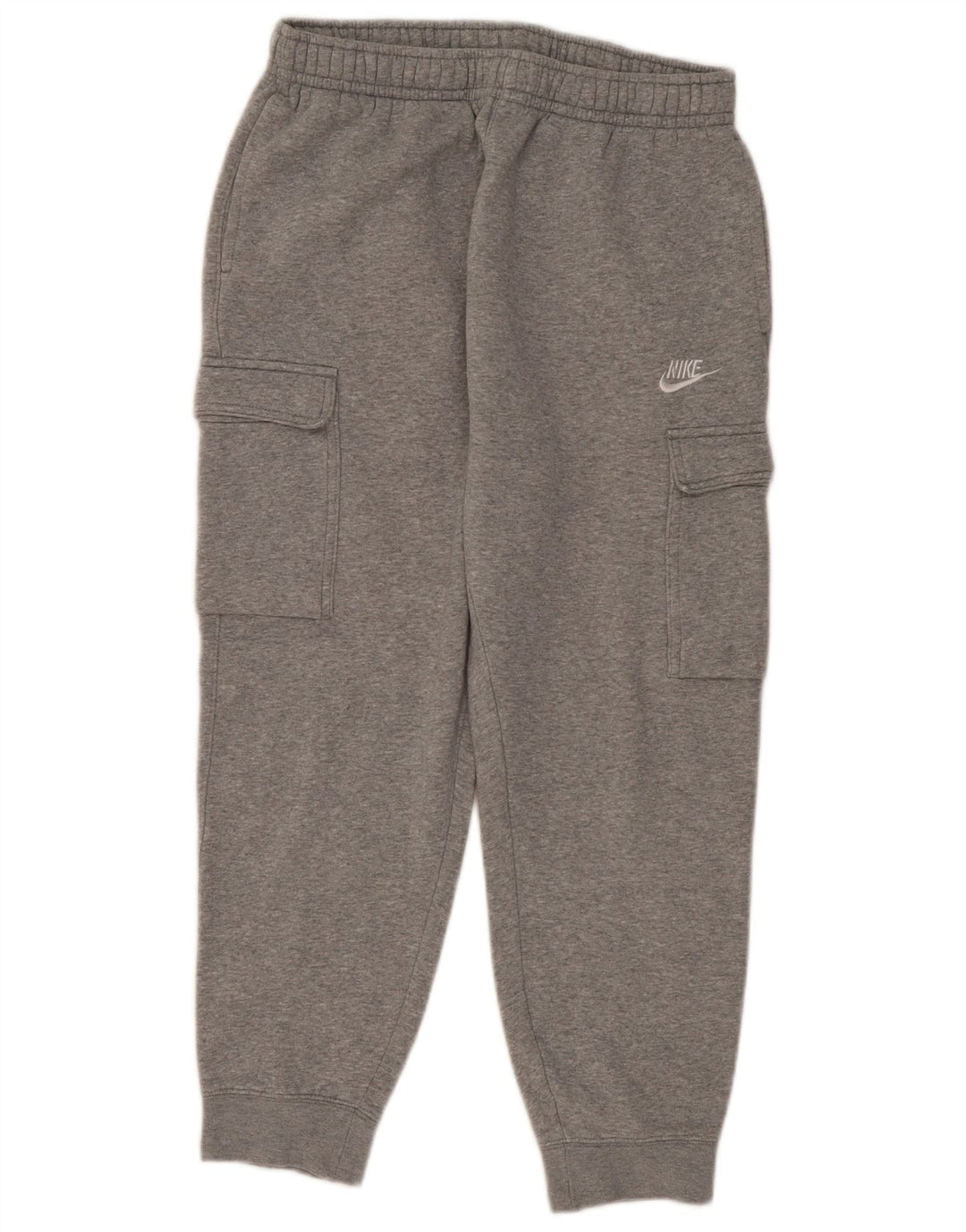 Pantalones De Chándal Nike Cargo Joggers De Algodón Gris Medio - Hombre