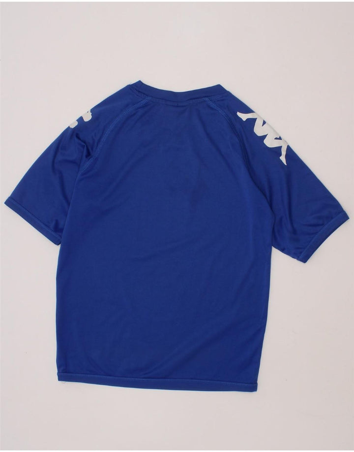KAPPA Boys Graphic T-Shirt Top 9-10 Years Blue Vintage Kappa and Second-Hand Kappa from Messina Hembry 