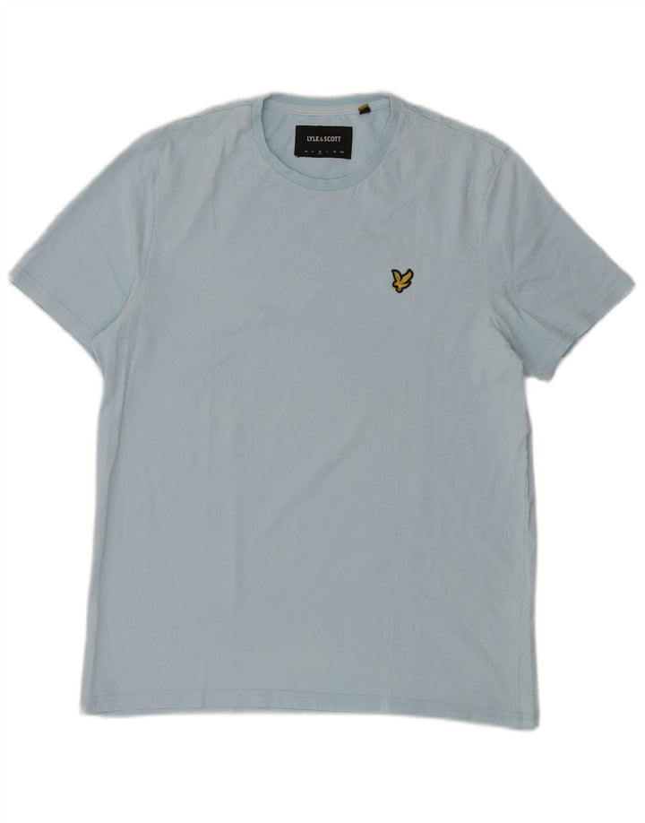 Lyle & Scott - Camiseta para hombre, color azul medio, algodón