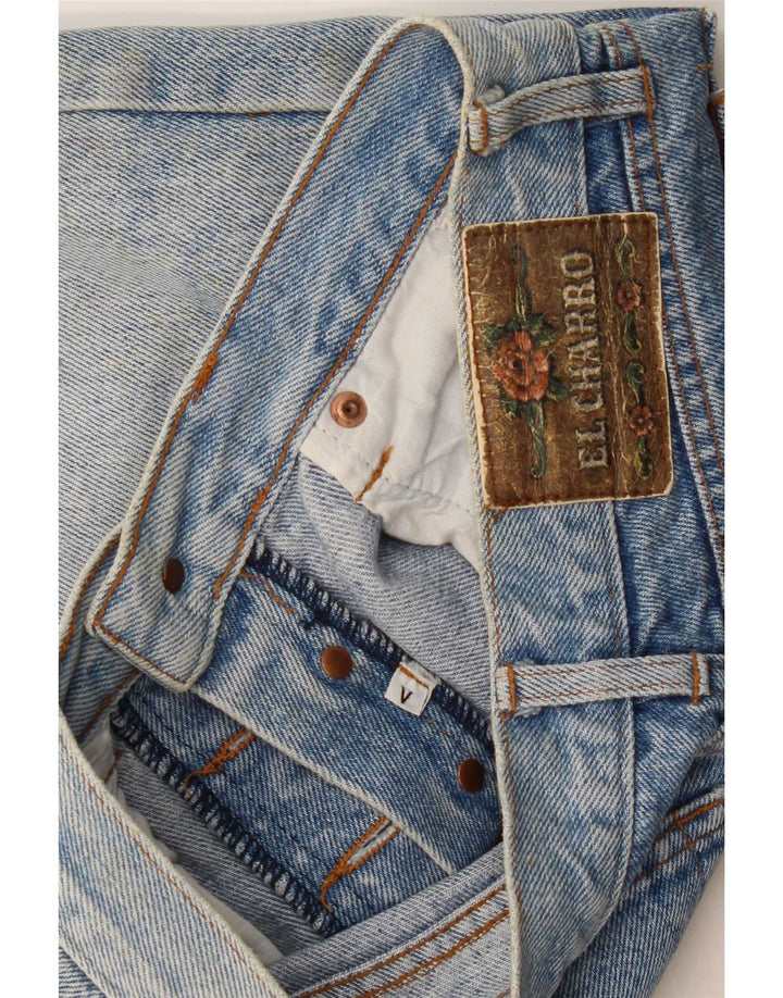 Vaqueros Cónicos Mujer El Charro W28 L27 Azul